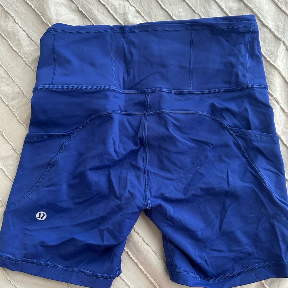 Lululemon Blue Athletic Shorts